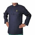 Weldas Alliance COOL FR Cape Sleeves, Material: 9 oz Cotton FR, Color: Navy blue, Size: XL 33-8228XL